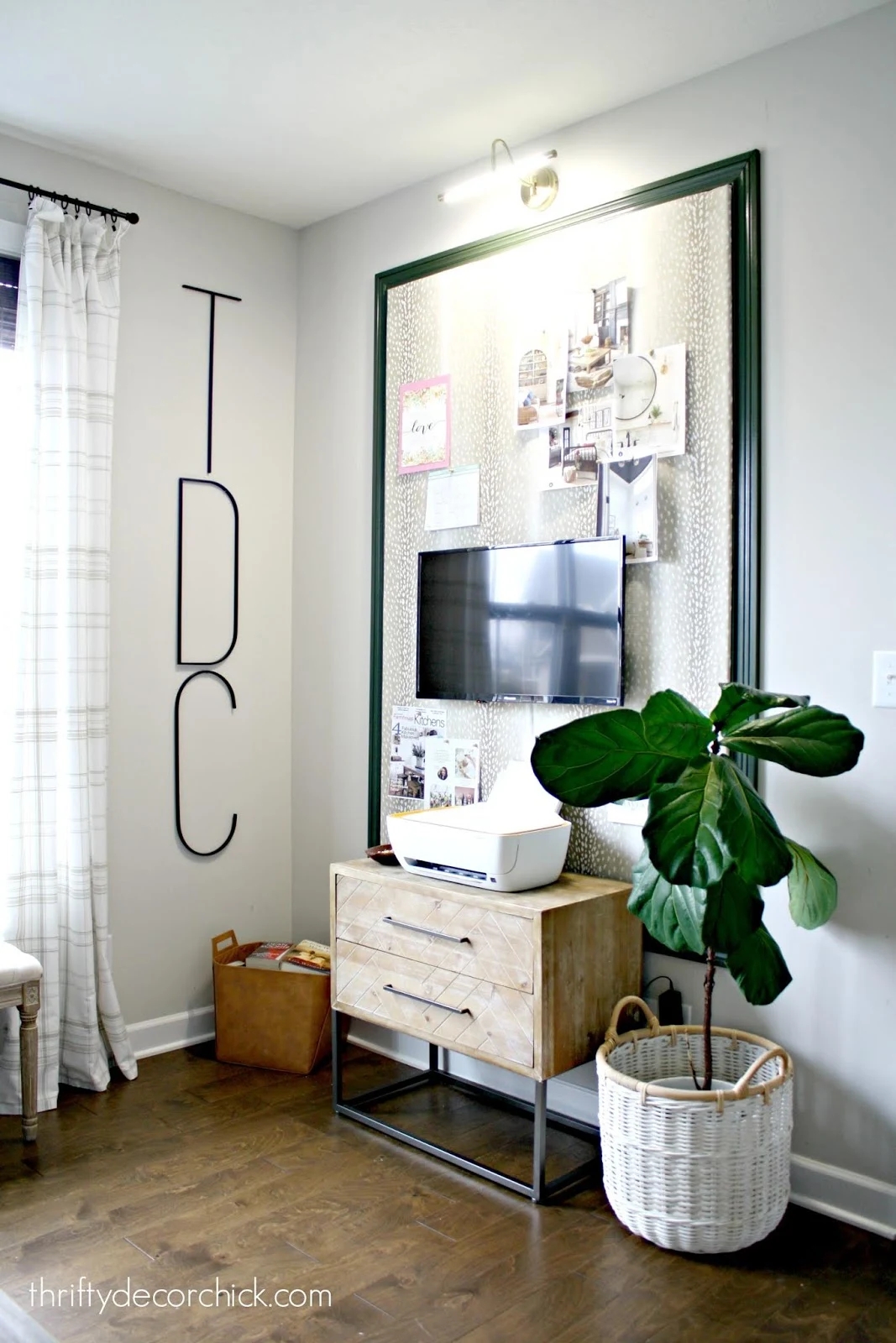 huge fabric bulletin board